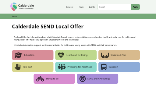 screenshot of local offer